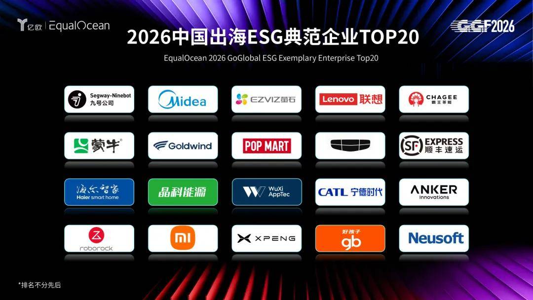 韧性全球化，AI向未来！EqualOcean 2026出海全球化系列榜单